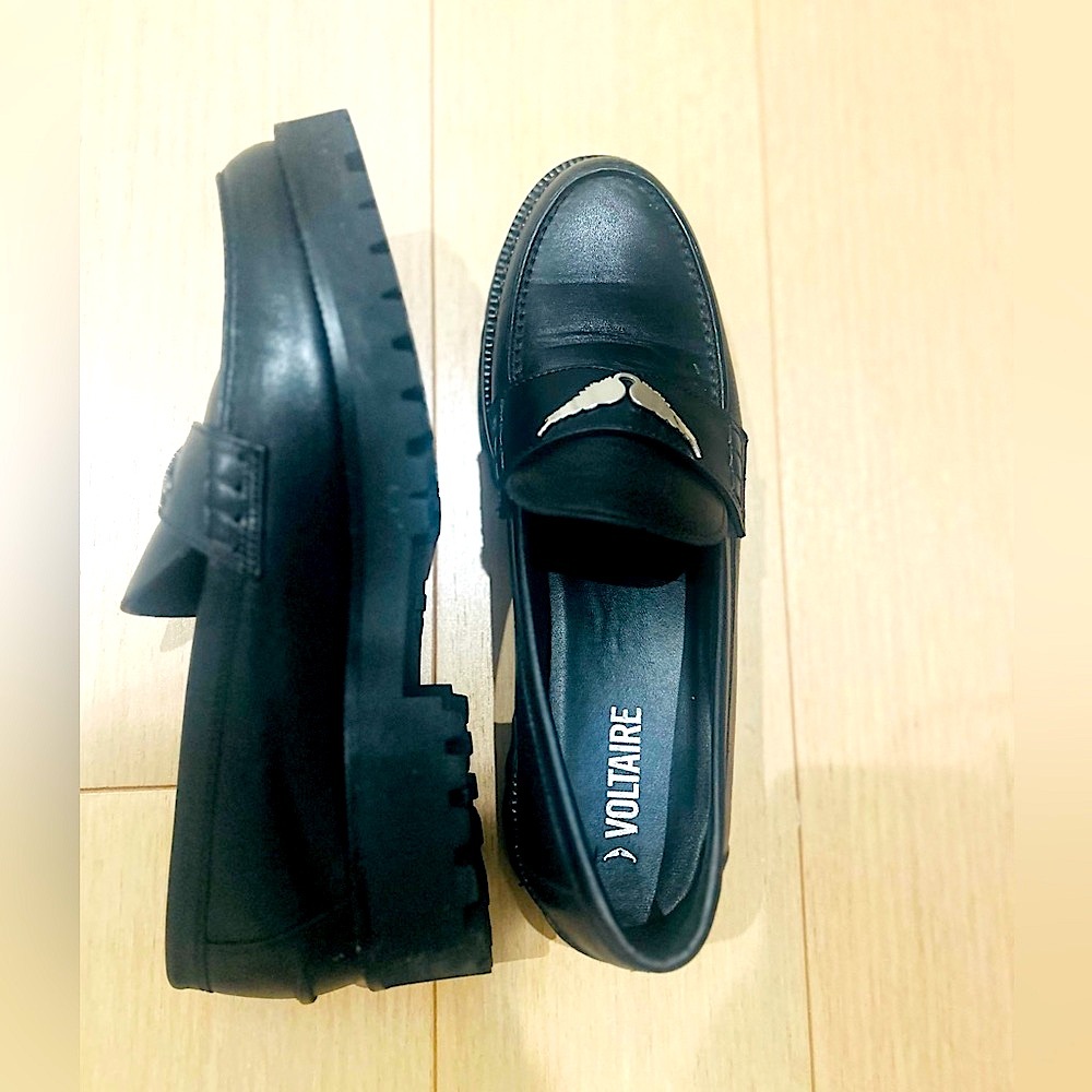 Zadig & Voltaire Black loafers !! Love them but to big